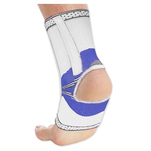 Champion Ankle Brace, Open Heel, Flexible Stays, Knit Elastic, X-Large - Image 3