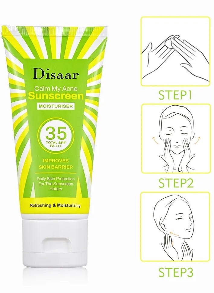 Disaar Two Pieces Of Sunscreen Moisturiser SPF35 PA+++ / 40x2 g - Image 4