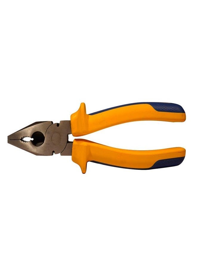 AGRICO Tata Agrico 8-Inch Combination Plier | High Carbon Steel Jaws for Strong Grip & Wire Cutting | Ergonomic Handles for Comfort | Best for Cutting Wires, Gripping, Bending, Pulling (Pack of 2) - Image 2