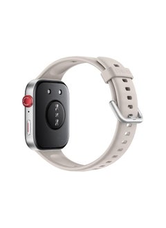 Generic WATCH FIT 3 Smartwatch, 1.82" AMOLED Display, Ultra-Slim Design, All-Round Fitness Management, Comprehensive Health Management, Durable Battery Life, Compatible with iOS & Android, Moon White  - Image 3