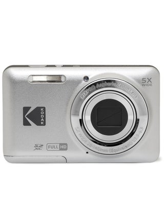 PIXPRO Friendly Zoom FZ55-BK 16MP Digital Camera with 5X Optical Zoom 28mm Wide Angle and 2.7" LCD Screen Silver - view 3