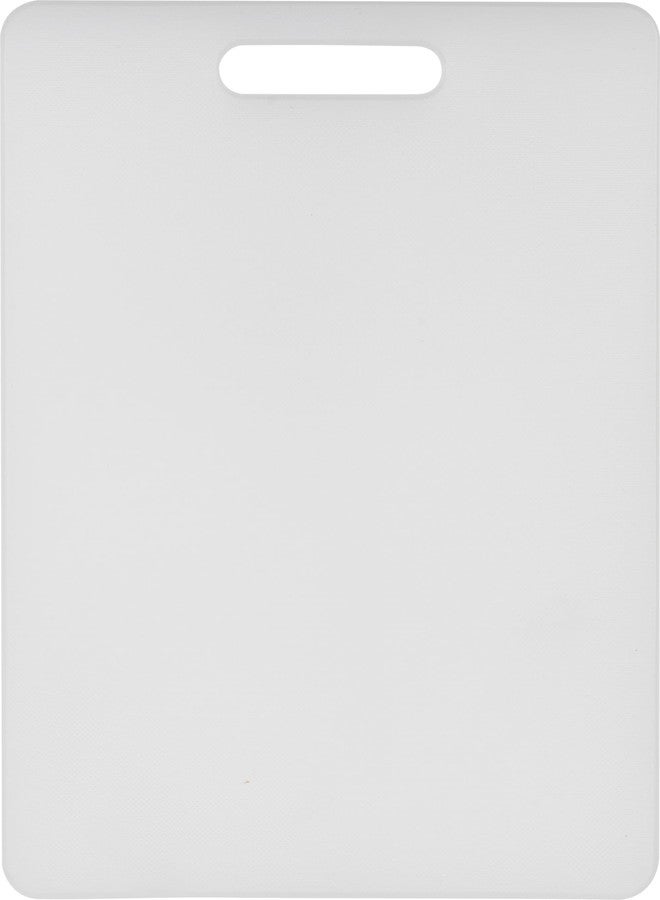 GoodCook Everyday Solid Polyethylene Cutting Board, 8 x 11-Inch, Non-Porous Plastic, White - Image 1