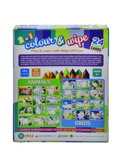 Ekta EKTA Colour N Wipe Preschool Learning Kid Fun Game Play N Learn,Multicolor  - Image 5
