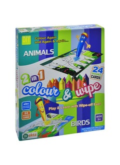 Ekta EKTA Colour N Wipe Preschool Learning Kid Fun Game Play N Learn,Multicolor  - Image 4