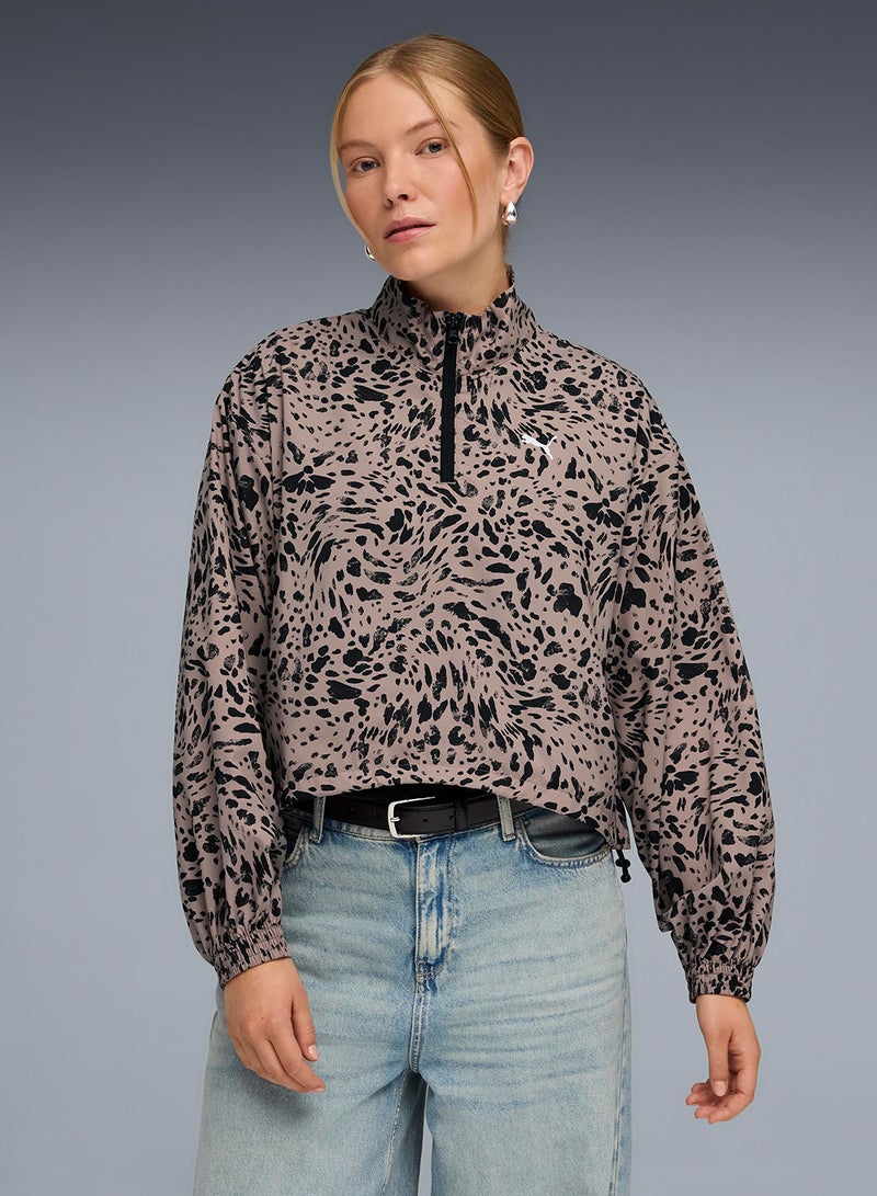 PUMA Essential Graphic Animal Printed Sweatshirt - Image 1