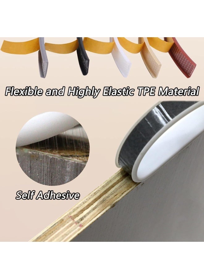 Furniture Edge , Self Adhesive Edging Trim, Flexible Peel and Stick Veneer Edge Tape Protector, for Table, Cabinet, Shelf, (16mmx3m,Grey) - Image 2