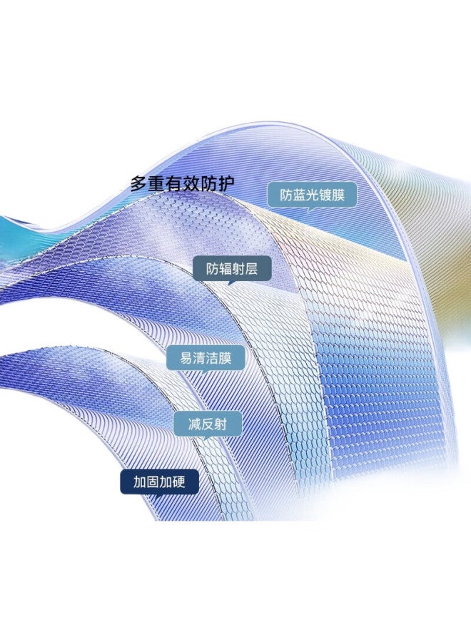 Boshide Progressive Multifocal Blue Light Blocking Reading Glasses Elegant Black +2.00【Suitable For Ages 50-59】 - Image 1