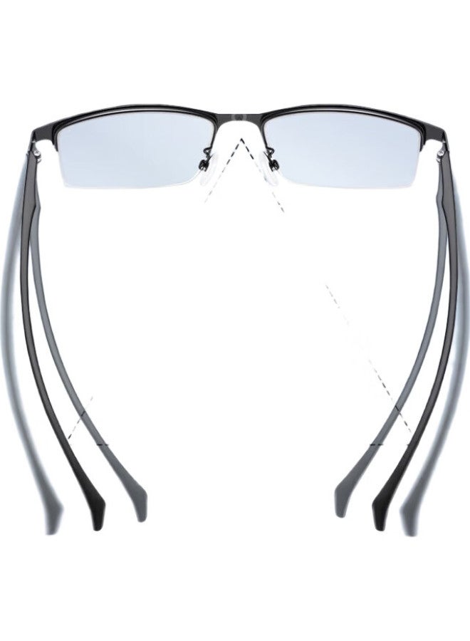 Boshide Progressive Multifocal Blue Light Blocking Reading Glasses Elegant Black +2.00【Suitable For Ages 50-59】 - Image 3