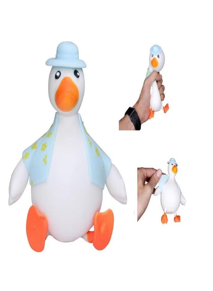 ألعاب تخفيف التوتر على شكل بطة ناعمة ومرنة وممتعة، بطة صغيرة قابلة للضغط لتخفيف التوتر - Image 1