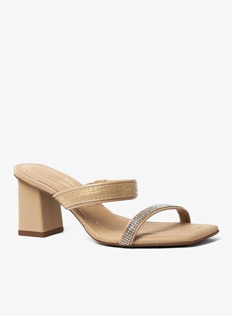 Mid Heels Sandals for Women – Sling Back Heel Sandals for Girls with Ankle Strap
