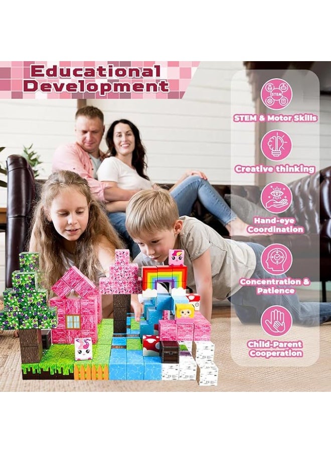 General Magnetic building blocks, building blocks, assembling toys, children's educational toys, assembling game gifts for family and friends  - Image 2