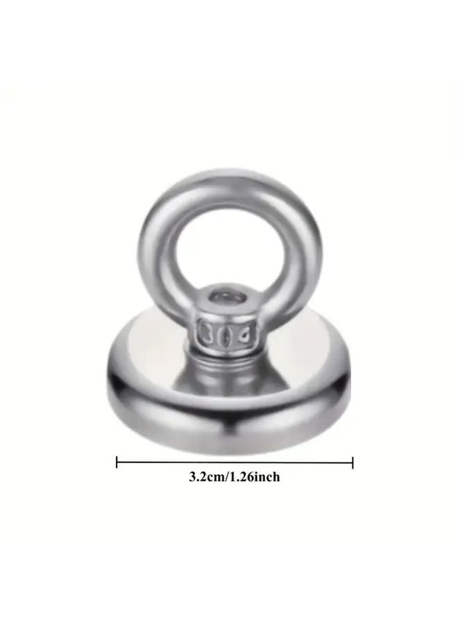 Small Magnet 1 26inch Professional Magnetic Hook For Underwater Treasure Hunting - Image 1