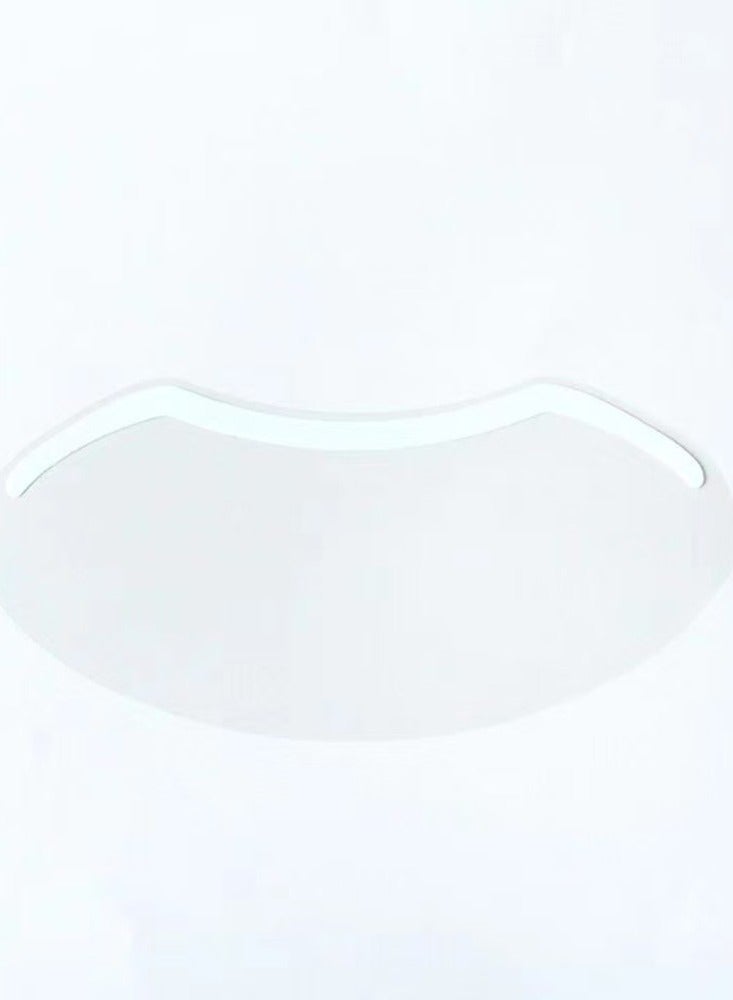 Generic 50PCS/Set Disposable Face Protector Microblading Permanent Makeup Shower Face Protector Visors for Hairspray Salon Supplies  - Image 4