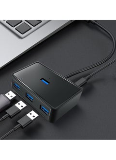 ماركة غير محددة USB3.0HUB 4 منافذ 3.0 موزع فاصل موسع ناقل الحركة عالي السرعة USB مقسم كمبيوتر - عدد الواجهات: الطول 2.0 متر  - Image 3
