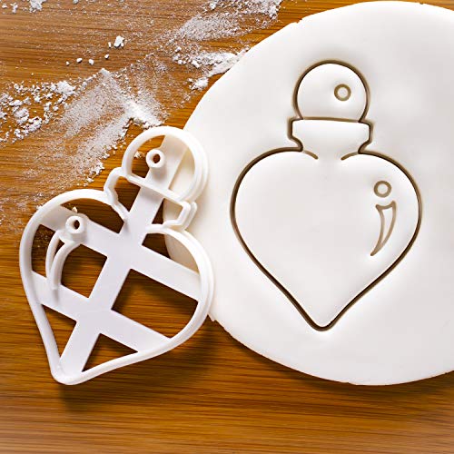 Bakerlogy Set of 3 Potion Bottle cookie cutters (Designs: Love, Poison, and Health), 3 pieces - Bakerlogy - Image 3