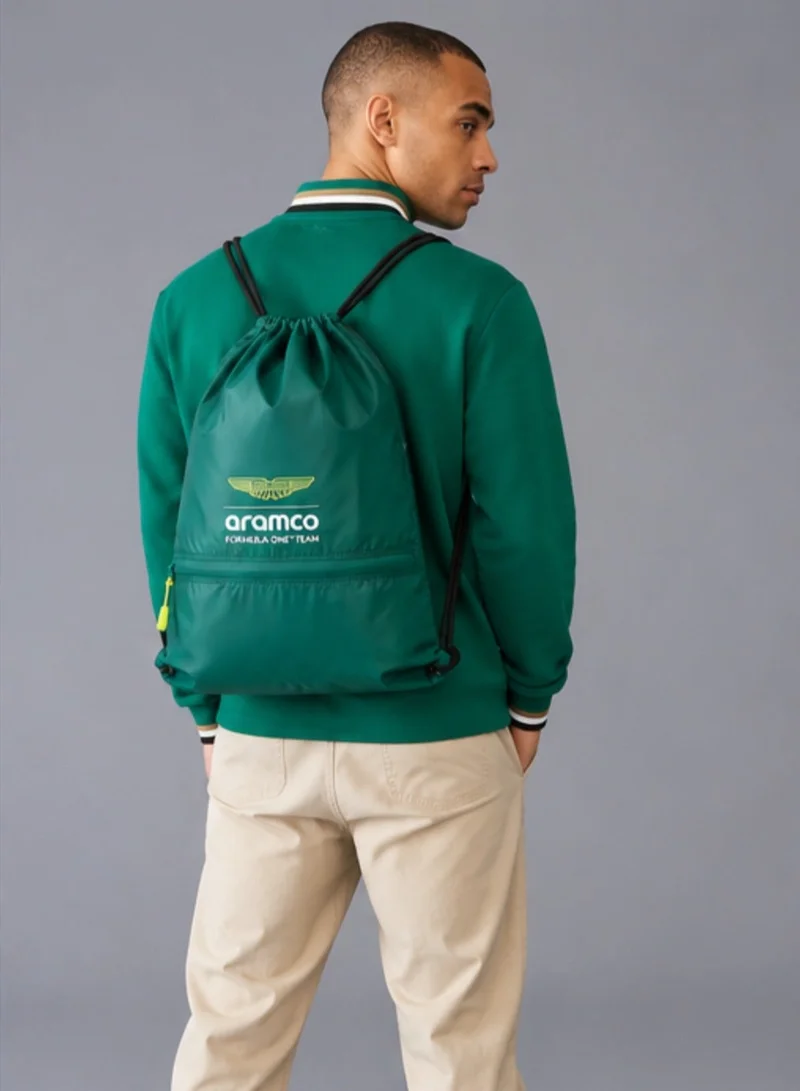 Aston Martin Aston Martin Aramco Cognizant F1 Team Drawstring Pull Bag