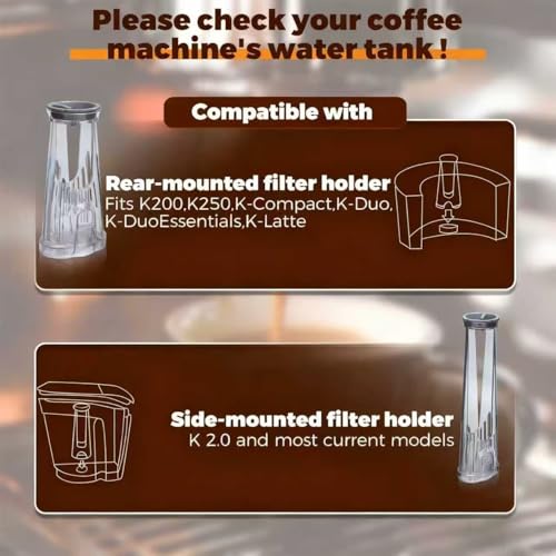 Buhobha Water Filter Holder and 2 Water Filters, Compatible with Keurig 2.0 Series Coffee Machines Compatible with K-Supreme Series/K-Express/K-Slim/K-Elite/K-Duo Plus/K-Select/K-lced/K50/K-Classic - Image 2