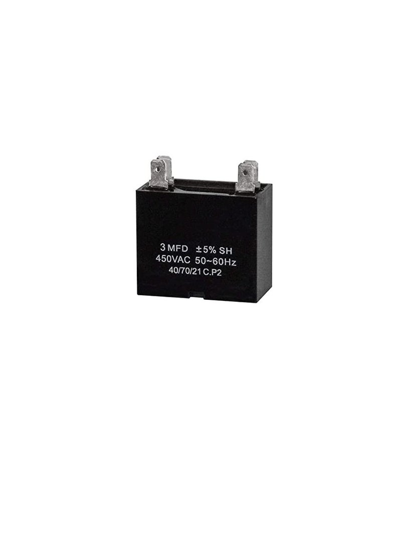Burst Proof High Quality 2 Pin Round Capacitor with Aluminium Housing for AC Motor Compressor  - Image 1