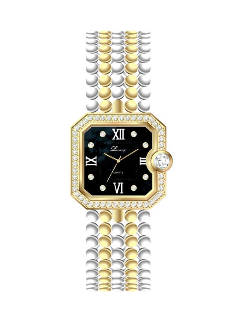 لكجر ساعة سهرة راقية في الملبس و حديثة نسائية ضد الماء و بجودة عالية من Luxure