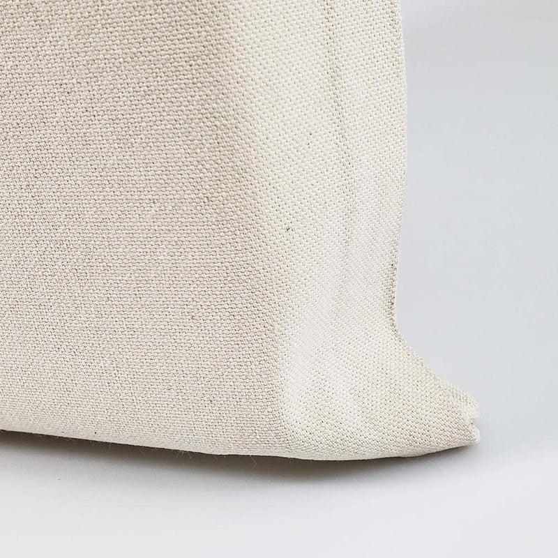 TBF Wholesale Organic Canvas Tote Bags  Natural Color 15W x 16H  Blank Bulk Plain Bags for Decorating Heat Transfer DIY - Image 2