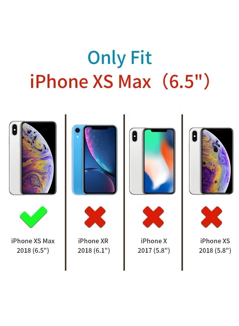 Beauenty Compatible with apple iPhone Xs Max Full Coverage for Protective Case, Ultra Slim Soft Silicone Gel TPU Cover, Matte Surface Ultra-Thin Case, for iPhone iPhone Xs Max (Black) - Image 4