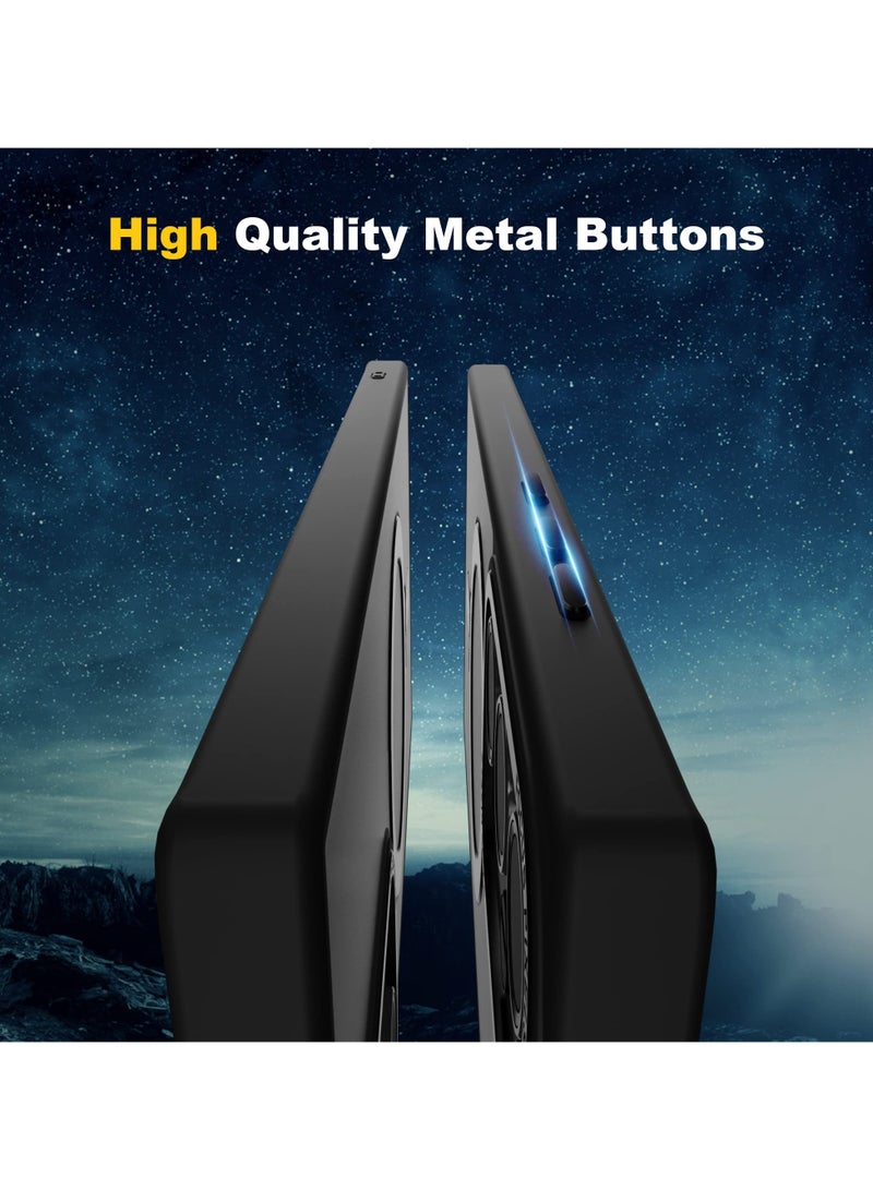 SYOSI for Samsung Galaxy S24 Ultra 5G Case with Kickstand, Magnetic Wireless Charging, Compatible with MagSafe, Military Drop Protection Translucent Matte S24 Ultra Phone Case for Men and Women - Image 5