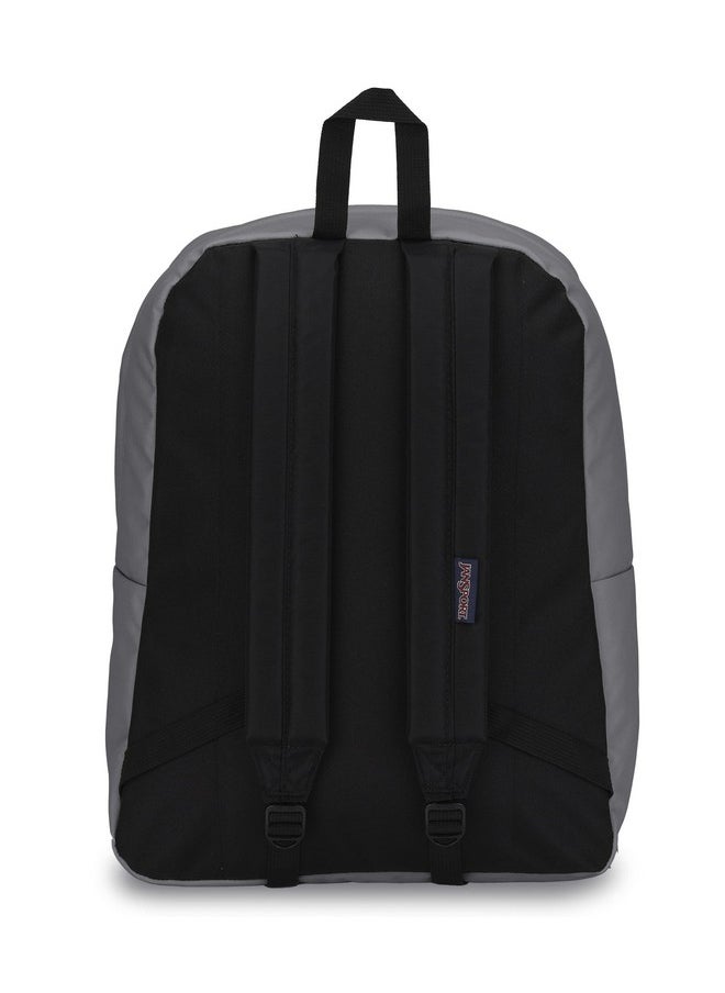JANSPORT JanSport SuperBreak One Backpacks - Durable, Lightweight Bag with 1 Main Compartment, Front Utility Pocket with Built-in Organizer - Premium Backpack, Graphite Grey  - Image 2