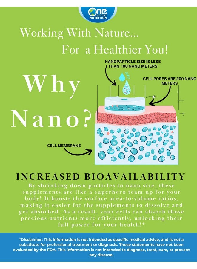 One Planet Nutrition Nano Quercetin Powder 8 oz (227 Servings), Sophora Japonica Extract, Nano for Enhanced Absorption, Supports Immune Health with Antioxidant Benefits, Non-GMO, Vegan - Image 3