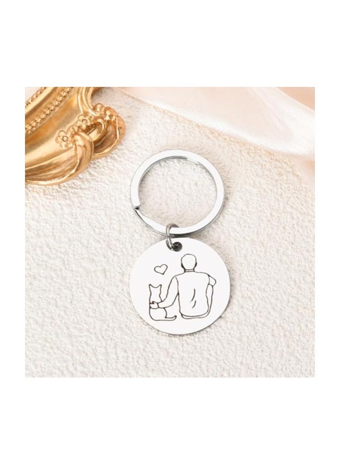 أوزيغالور هدايا رباعية جميلة للرجال والنساء والأصدقاء ومحبي القطط - Image 3