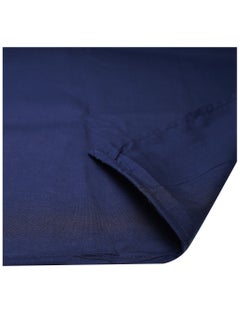 Home-Tex Design 2 Piece Hometex Design Single Size Dyed Flat Sheet Set - 1 Flat Sheet (150x260 cm) + 1 Pillow Cover (50x75cm)  - Image 5