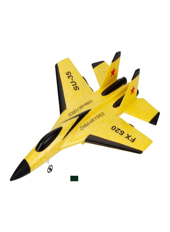 Su SU35 remote control aircraft flying bear FX620 glider fighter aircraft model fixed wing outdoor children's toys blue (with light strip) - Image 5