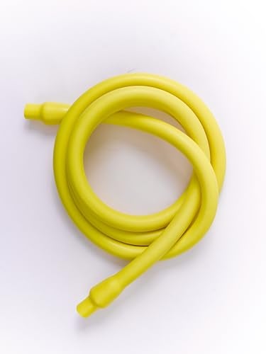 Lifeline 5' Resistance Cable for Low Impact Strength Training and Greater Muscle Activation - 70lbs , Yellow - Image 4