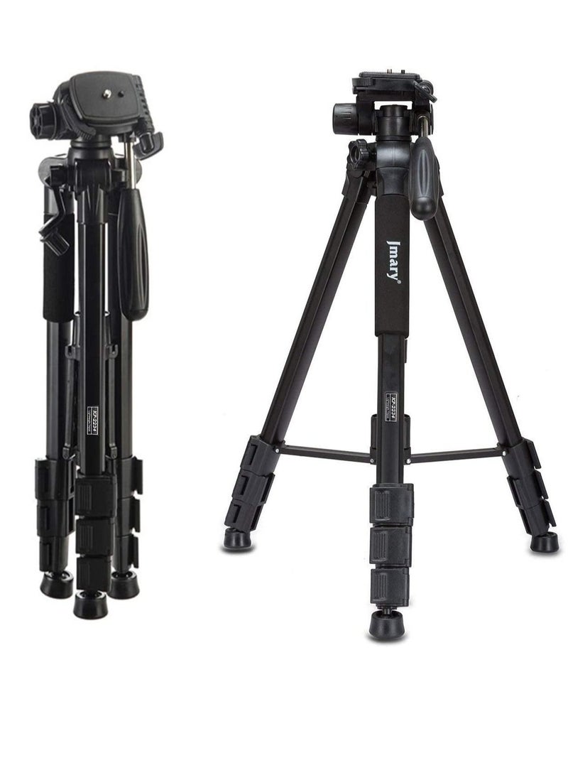 Jmary Professional Aluminium Tripod for All DSLR Cameras And Mobile Phones (Black) - Image 5