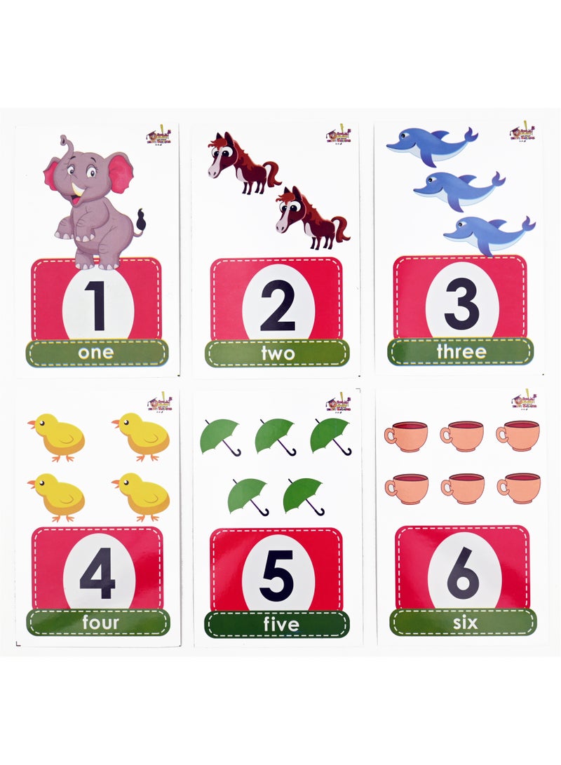 كروت الأرقام الانجليزية - Image 1