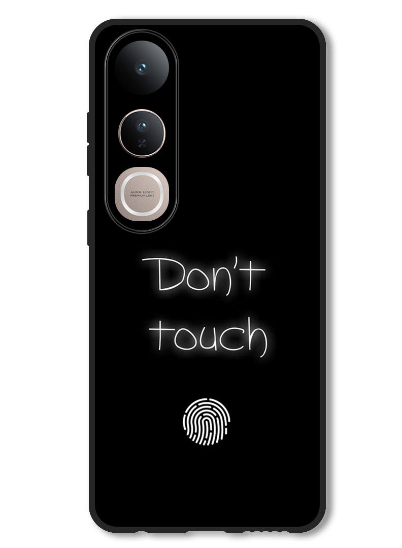 Theodor Case Compatible with Vivo V50 Lite Protection Shockproof Bumper Cover Dont touch (2) - Image 1