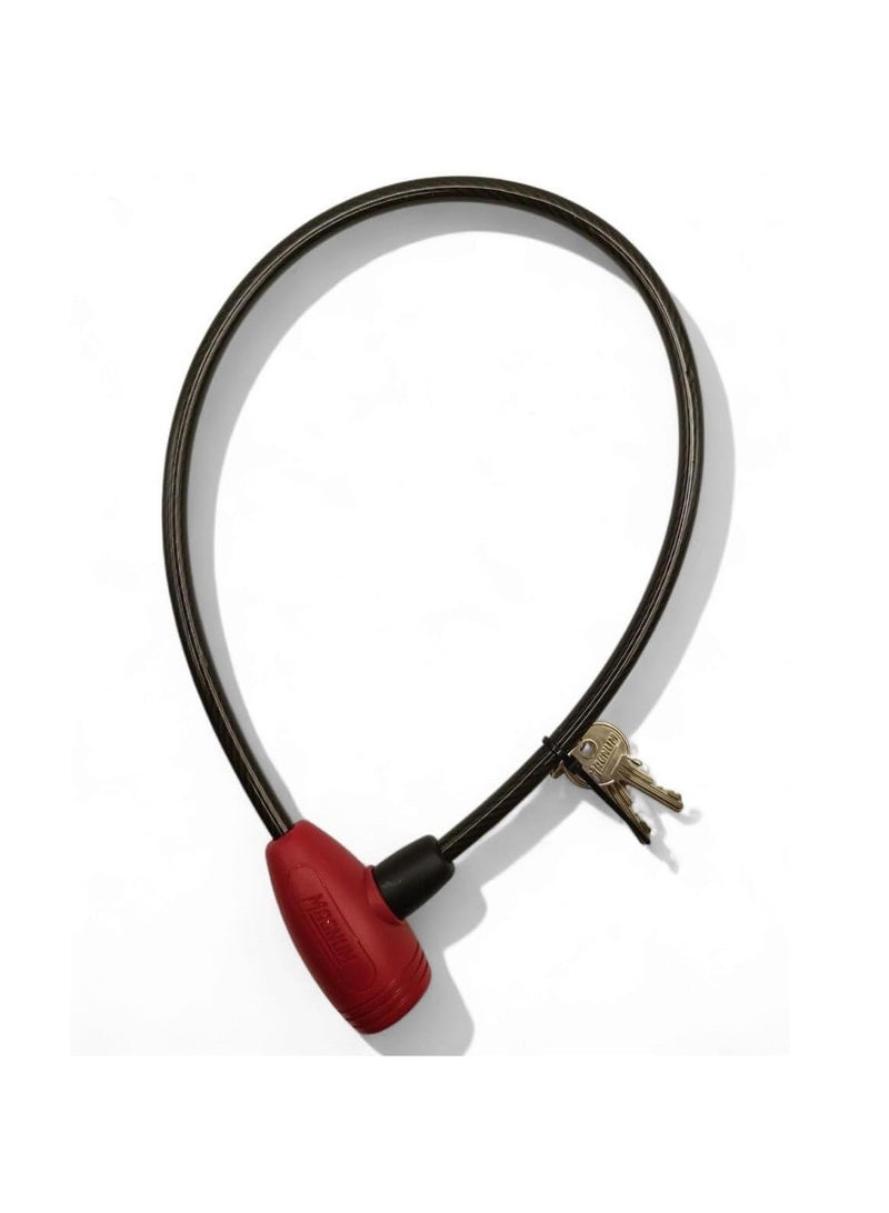 ماغنوم قفل الدراجات طقم اقفال 3 قطع للدراجات مناسب لجميع افراد الاسرة يحتوي علي 6 مفاتيح المتاح الواحد يفتح الكل الطقم يحتوي علي عدد 2 كابل صلب مغلف بغطاء بلاستيك - Image 3