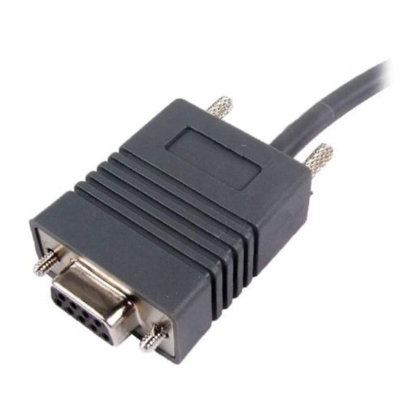 PARTSHE Compatible RS232 Serial Cable for Symbol Barcode Scanner LS2208 LS4208 LS4278 LS7708 LS9208 RJ48 to DB9 Cable 9ft, CAB-2208-RNC3, Replacement for CBA-R02-C09PAR - Image 4