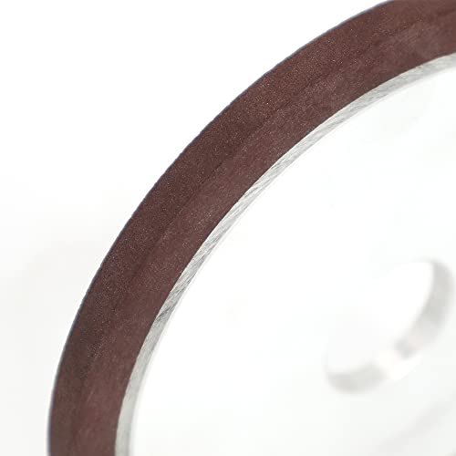 LIAULIADLL 6 Inch 150 Grit Flat Resin Bonded Diamond Grinding Wheel for Carbide Metal,Concentration 75%,Thickness: 10mm,1 Pack - Image 3