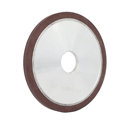 LIAULIADLL 6 Inch 150 Grit Flat Resin Bonded Diamond Grinding Wheel for Carbide Metal,Concentration 75%,Thickness: 10mm,1 Pack - Image 1
