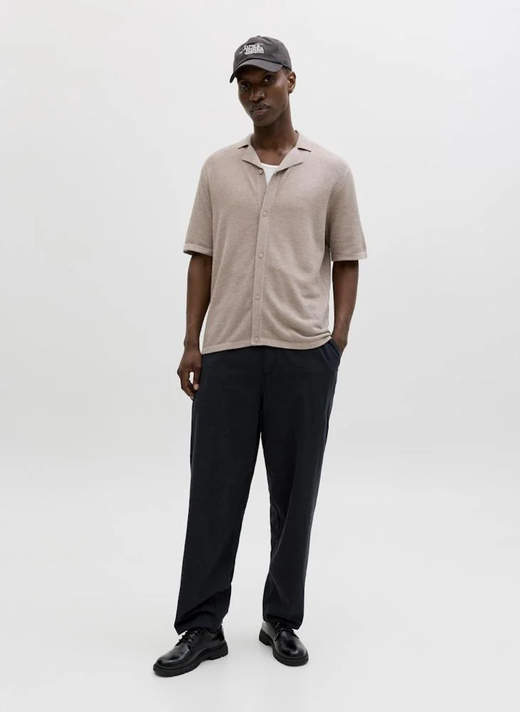 JACK & JONES  Short sleeve Knitted polo for Men | Best Price UAE