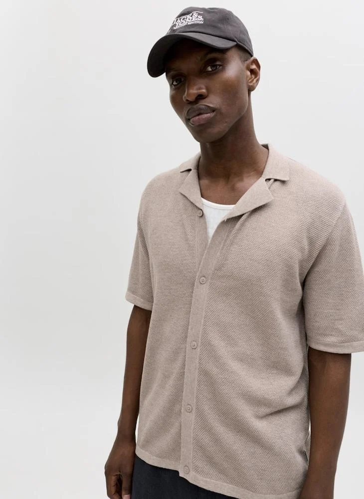JACK & JONES  Short sleeve Knitted polo for Men | Best Price UAE