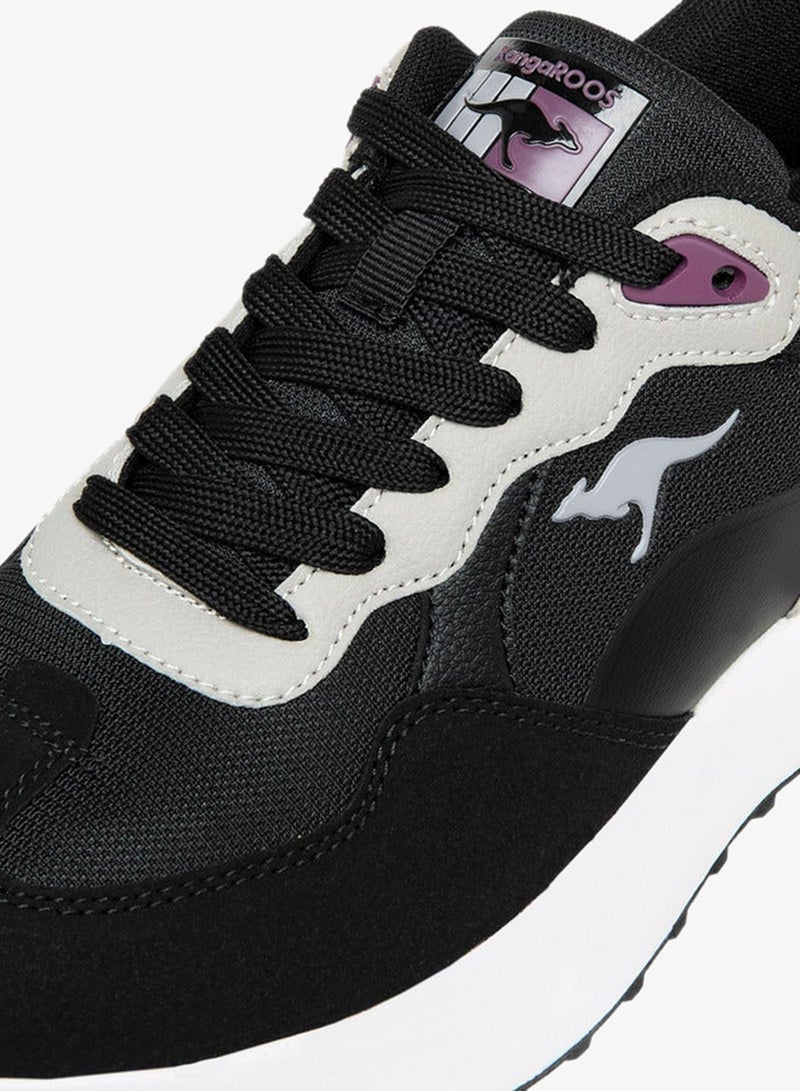 kangaROOS Women's Panelled Lace-Up Sports Shoes - Image 4