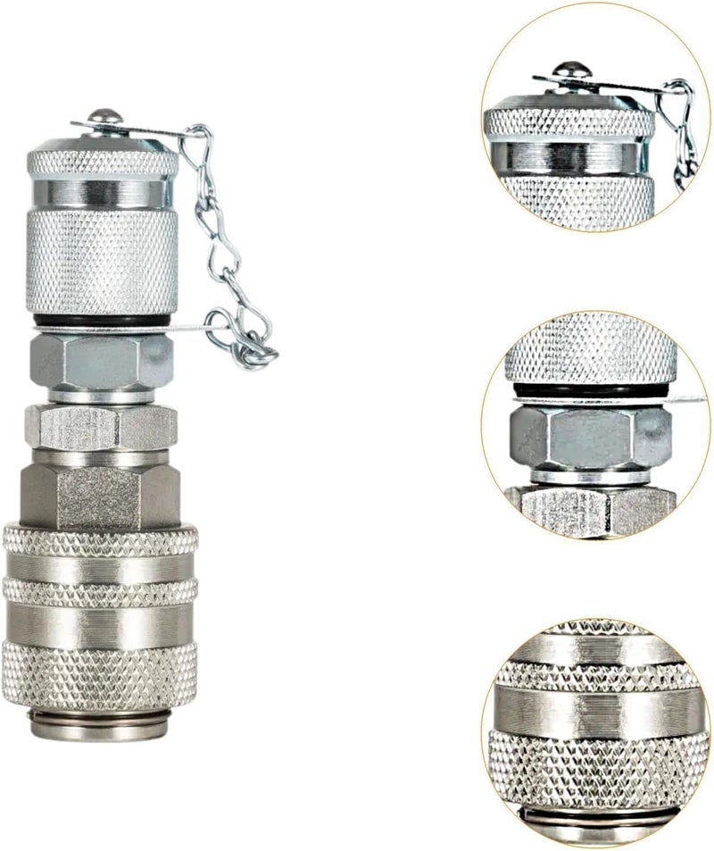 Hydraulic Pressure Test Coupling Resistant Quick Female Adapter - Image 1