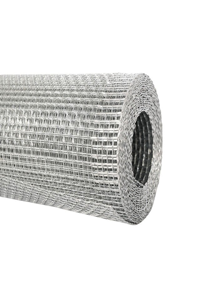Xicooka Galvanized Hardware Cloth 1/8 Inch Wire Mesh Roll - Ideal for Garden Fencing, Chicken Coops, DIY Projects, and Beekeeping (16in x 10ft) - Image 1