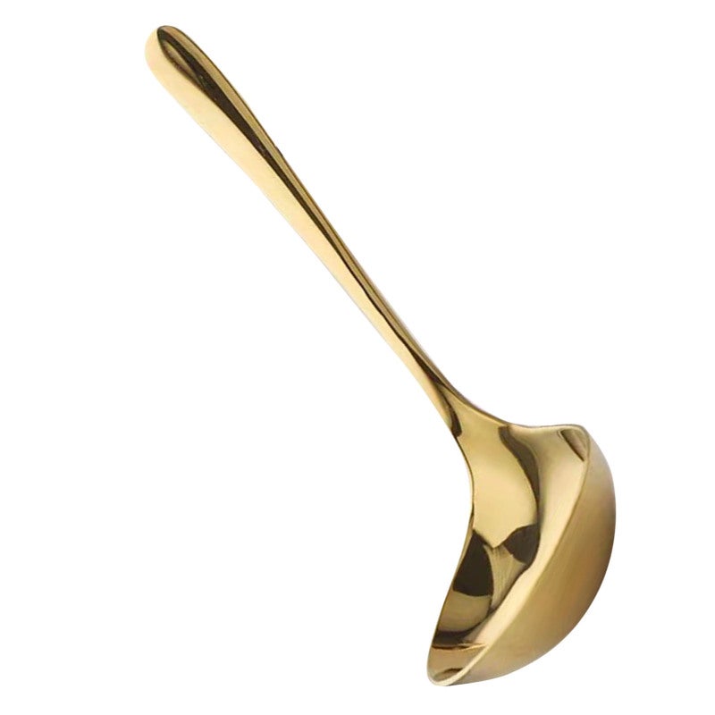 304 Stainless Steel Ladle: Large Capacity, Thickened Reinforced - Sturdy Long Handle Ladle for Home Kitchen Family Dining - Image 5
