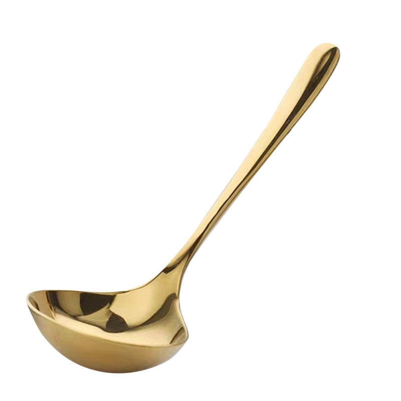 304 Stainless Steel Ladle: Large Capacity, Thickened Reinforced - Sturdy Long Handle Ladle for Home Kitchen Family Dining - Image 2