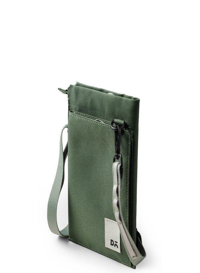 DailyObjects Kelp Utility Phone Sling Bag for Women and Girls | Recycled PET Material | Crossbody Pocket Purse | Zipper Closure with Adjustable Strap | Lightweight - Image 3