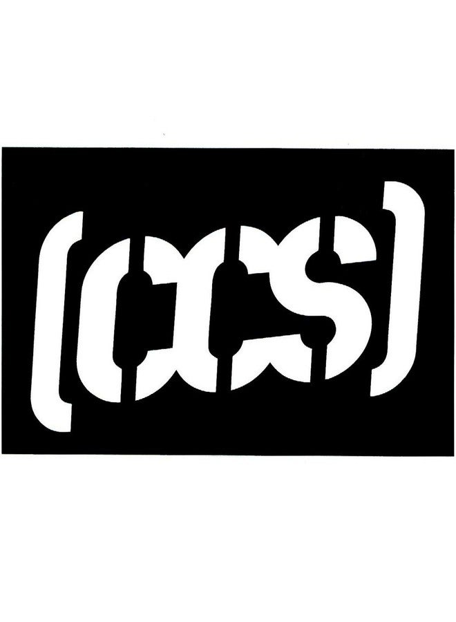 ملصق CCS Classic Skate أسود أو أزرق (أسود)