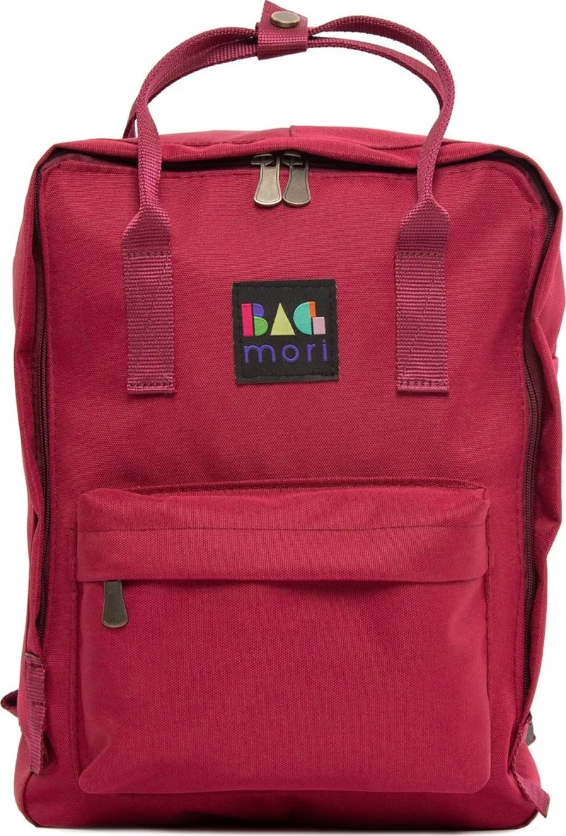 Claret Red Square Adjustable Strap Bag