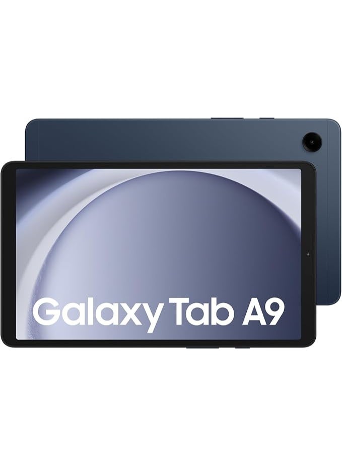 Samsung Galaxy Tab A9 Dark Blue 4GB RAM 64GB LTE With free Adaptor 25W Black - Image 2